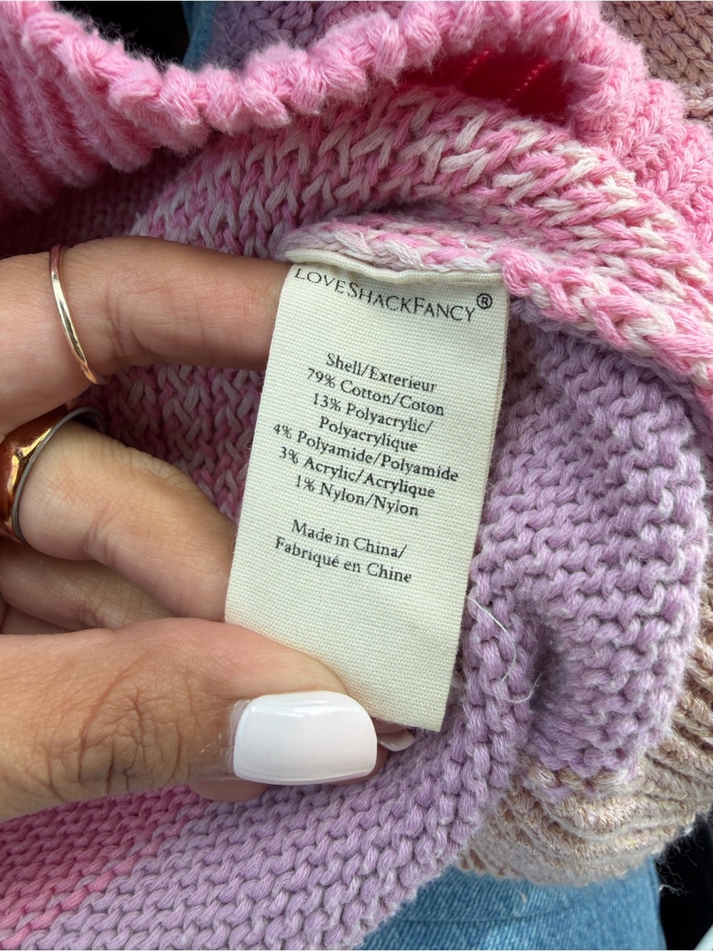 Loveshackfancy Bedford Crop Cardigan Sweater XS - Picture 8 of 10